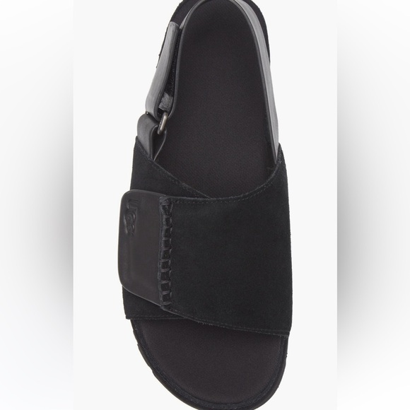 UGG GOLDENSTAR SLINGBACK  PLATFORM SANDALS SUEDE - Picture 5 of 6